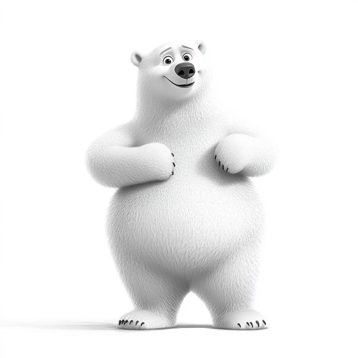 Xem hình ảnh của gấu trắng cực đẹp