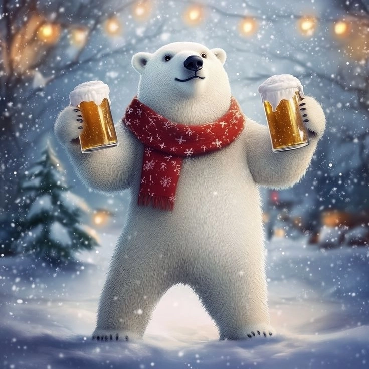 Ngắm ngay ảnh chú gấu trắng đáng yêu