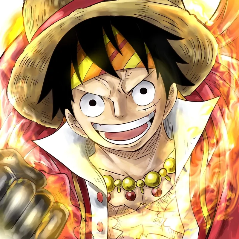 Ngắm ngay avatar luffy cười vui nhộn