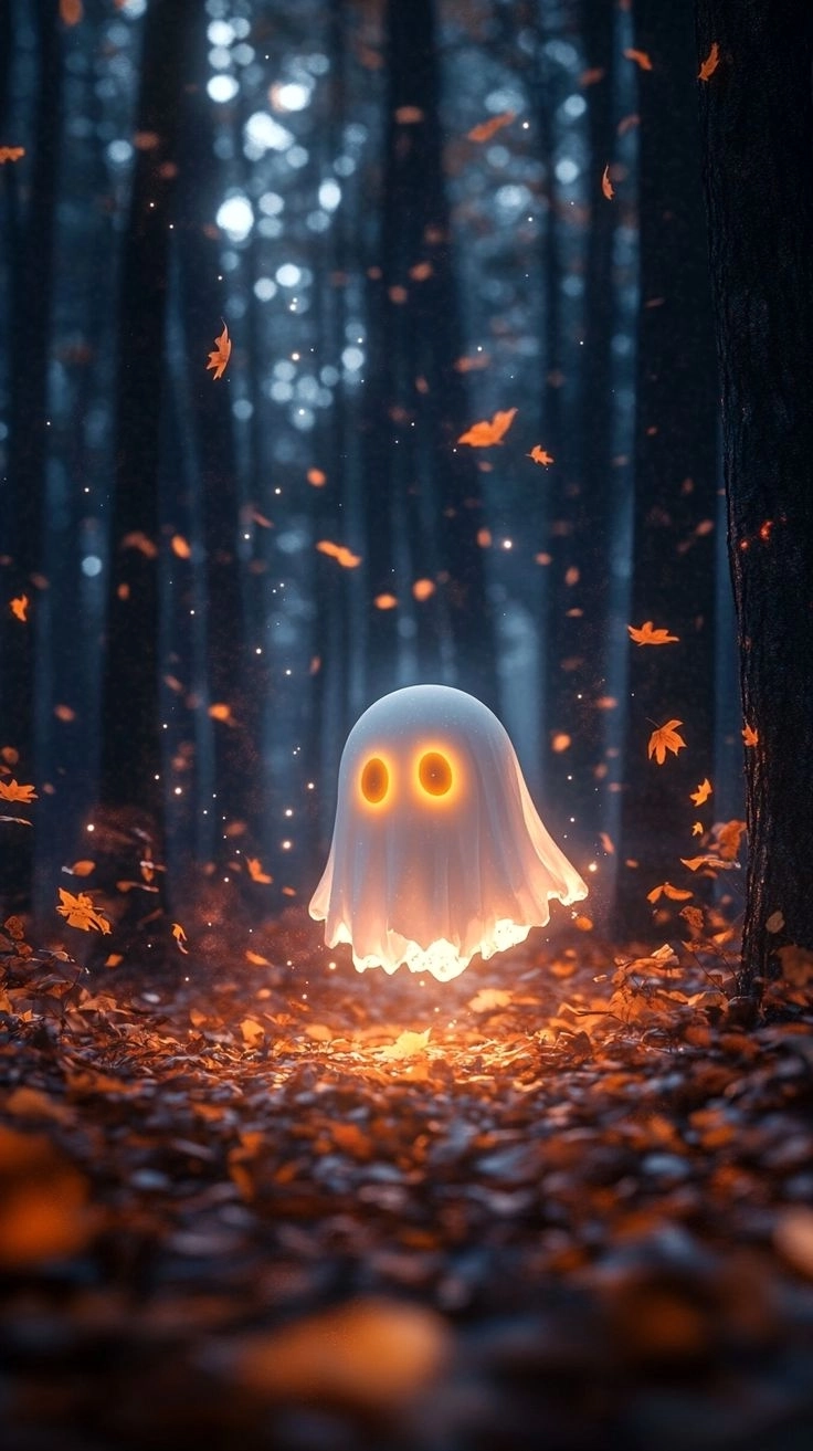 Trọn bộ hình ảnh con ma cute độc lạ