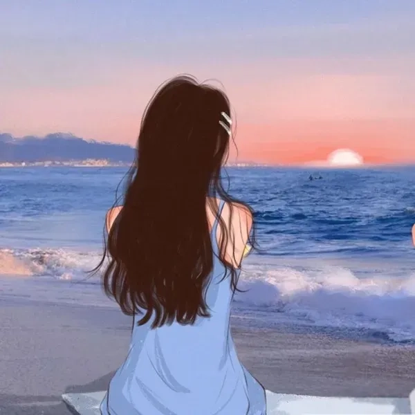 Khám phá con gái avatar màu xanh dương cute mới nhất