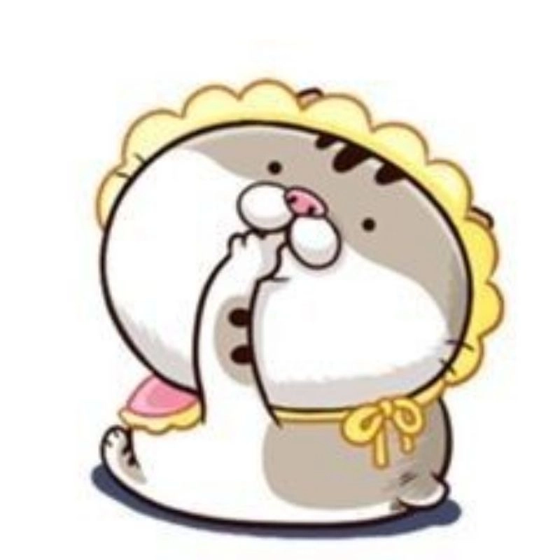 Dùng ngay avatar cute hình nền mèo chibi