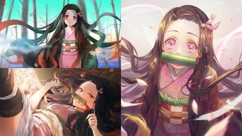  Tổng hợp avatar Nezuko đẹp ngầu cute dành cho fan Kimetsu 