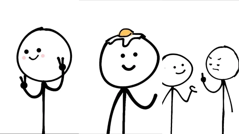  Trọn bộ ảnh avatar người que vui nhộn dùng làm đại diện 