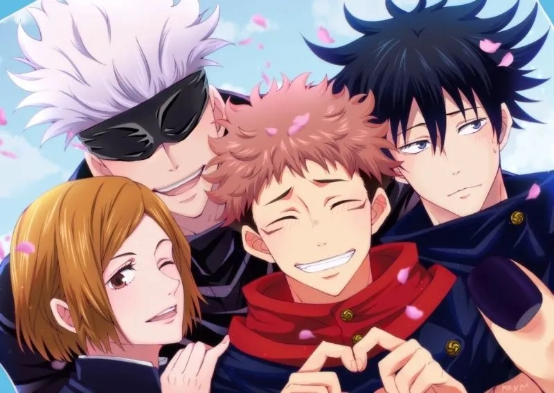 Khám phá ảnh anime nhóm 4 người nữ ngầu siêu cuốn hút