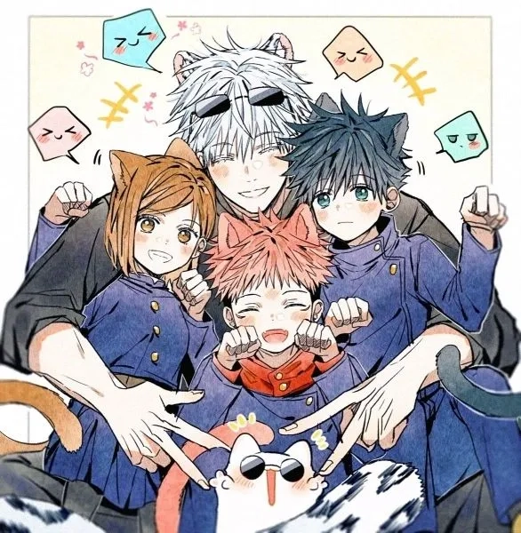 Tạo dấu ấn với avatar nhóm 4 người vô tri cực chất