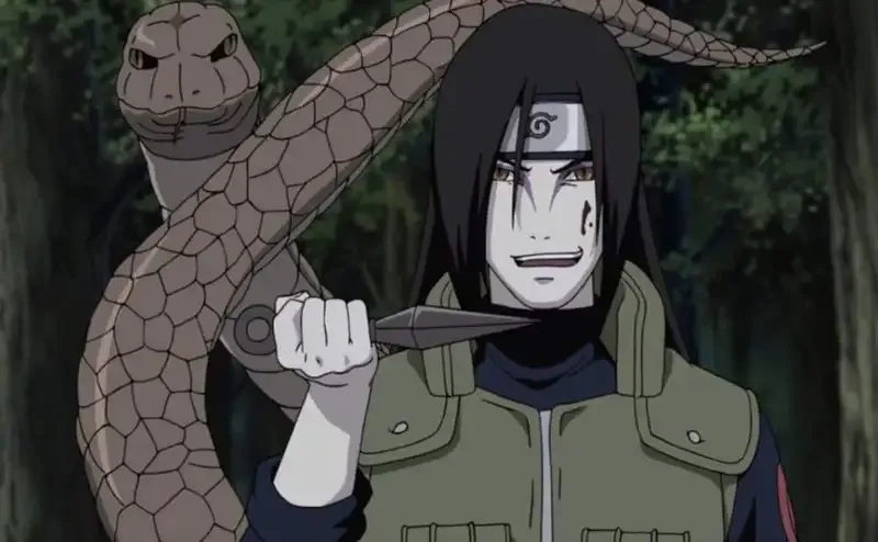 Nhân vật phiên bản orochimaru sd siêu đáng yêu