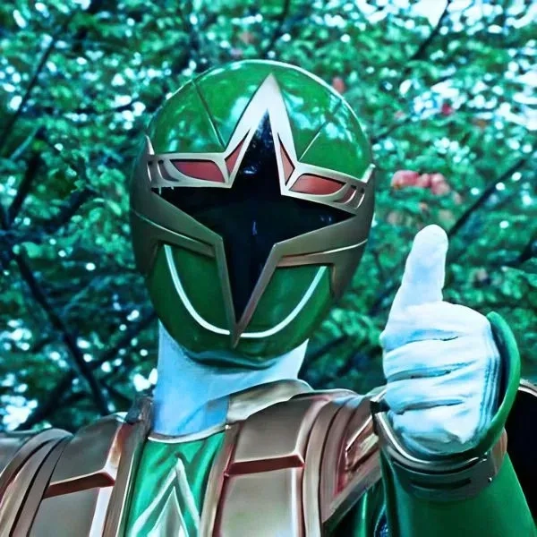 Tìm ngay avatar siêu nhân siêu nhân cuồng phong xanh lá ấn tượng