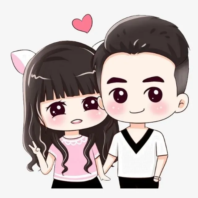 Chọn ngay avatar cute cặp đôi tình yêu đang yêu dễ thương đẹp