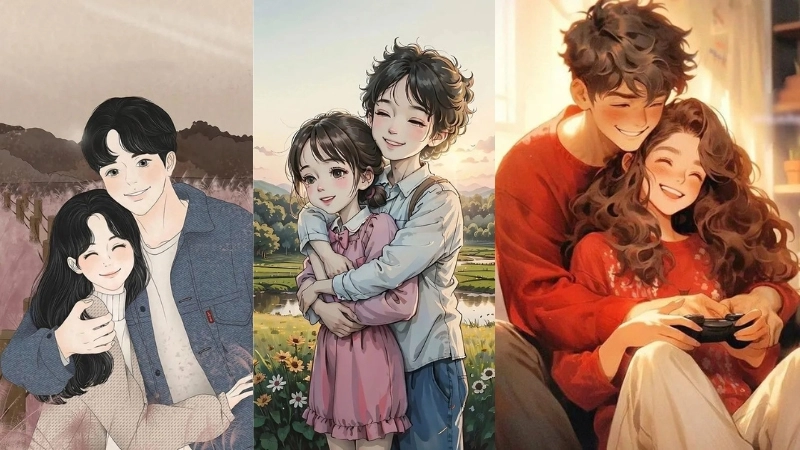  Tải ngay bộ ảnh avatar tình yêu dễ thương đáng yêu 