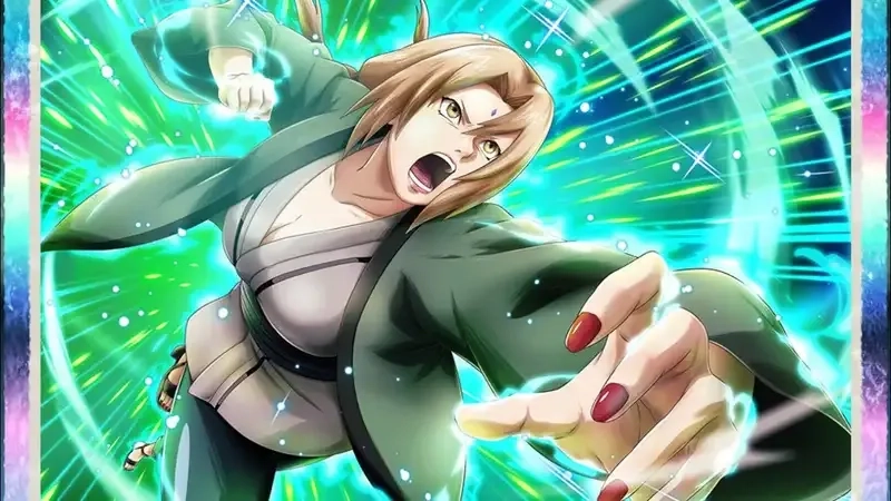 Cảnh phim đặc sắc với tsunade c