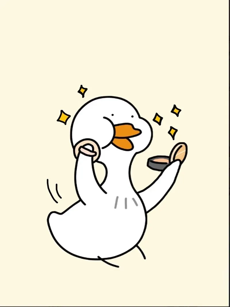Sử dụng avatar con vịt trắng lạ mắt
