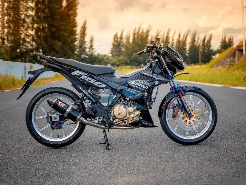 Đầy cá tính cùng xe cub độ đẹp cho nữ