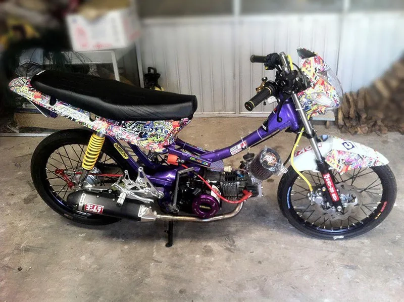 Khám phá wave 110 đen độ đẹp siêu ngầu