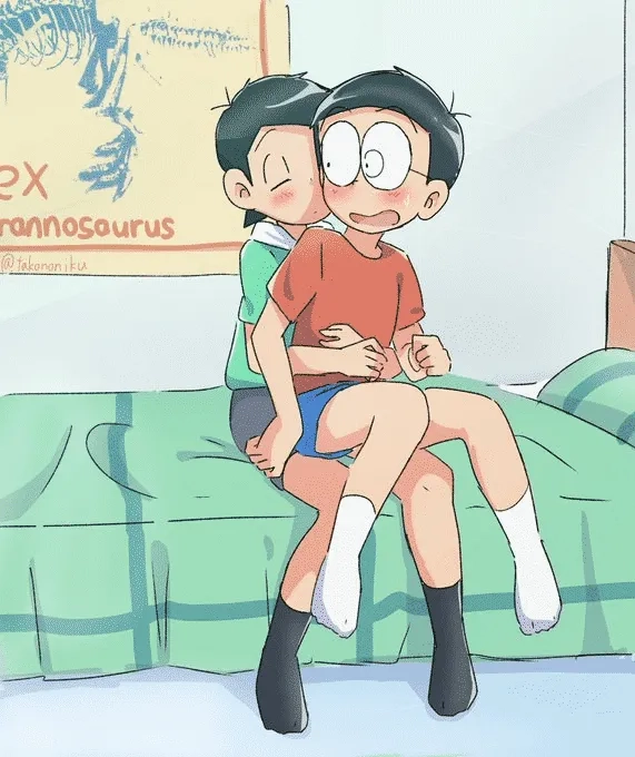Ngắm nhìn nobita và doraemon ngầu đẹp
