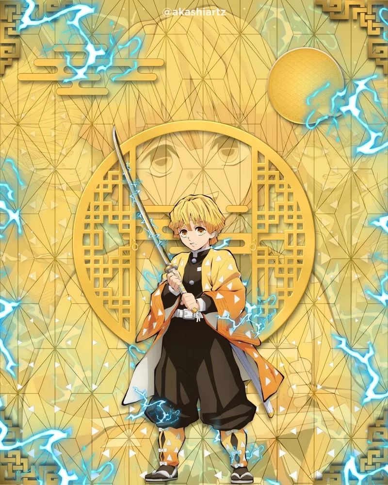 Sưu tầm hình zenitsu chibi dễ thương