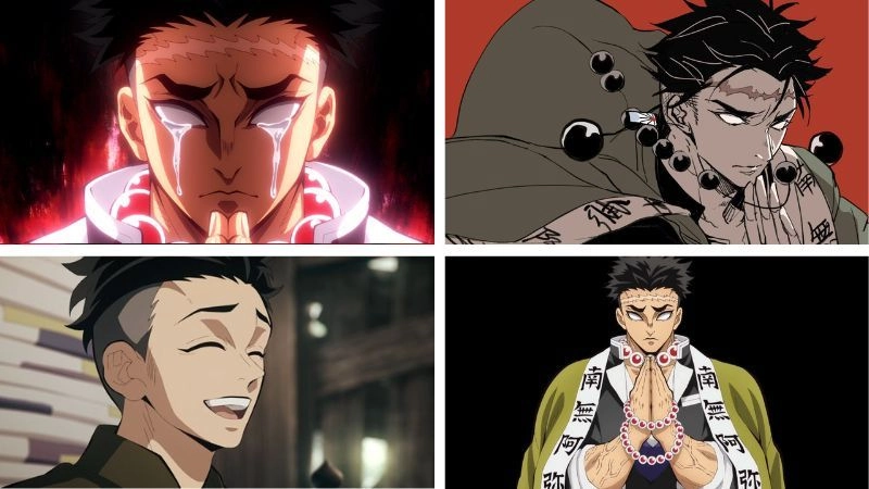  Bộ ảnh Gyomei Himejima đầy uy lực và chiều sâu cảm xúc 