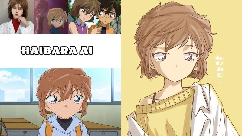 Ảnh Haibara Ai đẹp bí ẩn cuốn hút khiến fan xao xuyến