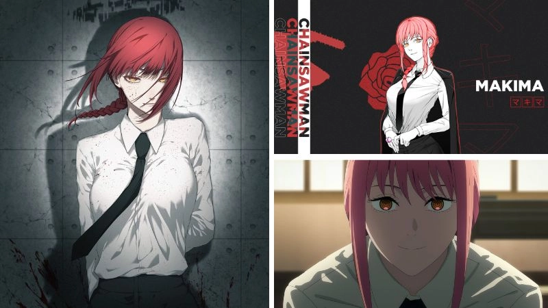  Bộ ảnh Makima đẹp ma mị thể hiện sự uy quyền từ ánh mắt 