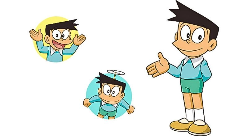  Loạt ảnh Suneo đa phong cách khiến người xem thích thú 