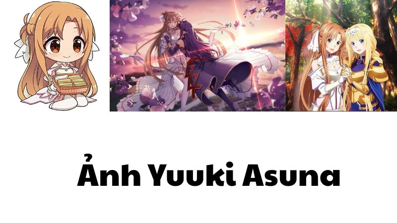 Asuna kiếm sĩ ánh sáng xinh đẹp kiêu hãnh