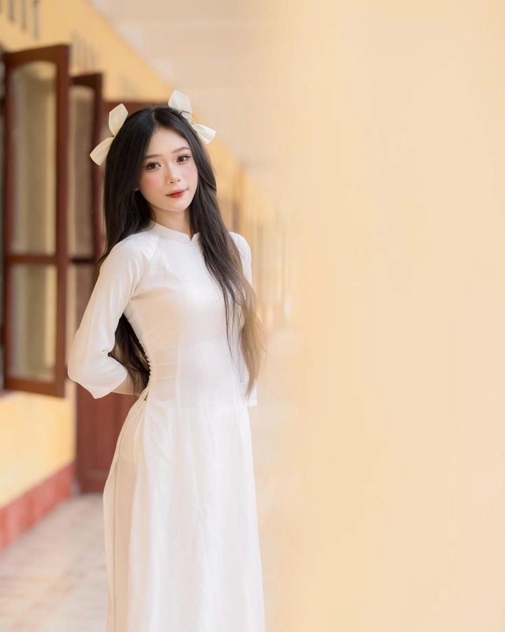 Khám phá hình ảnh áo dài học sinh đẹp ấn tượng