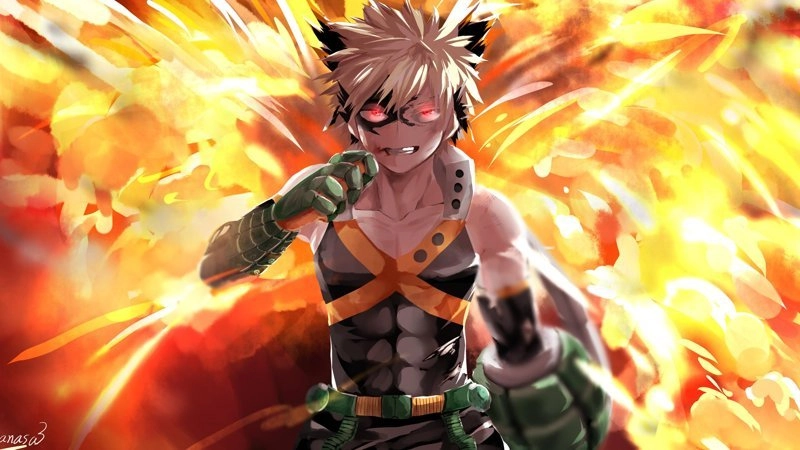 Bakugo cute khoảnh khắc hiếm hoi làm fan tan chảy