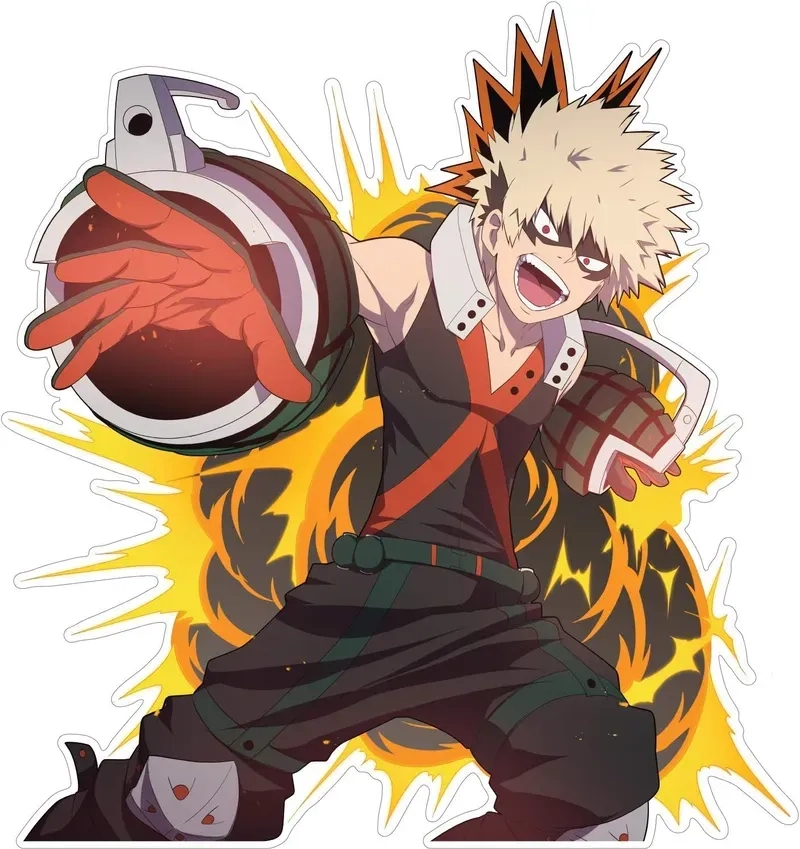 Bakugou manga nhân vật bùng nổ giữa thế giới anh hùng