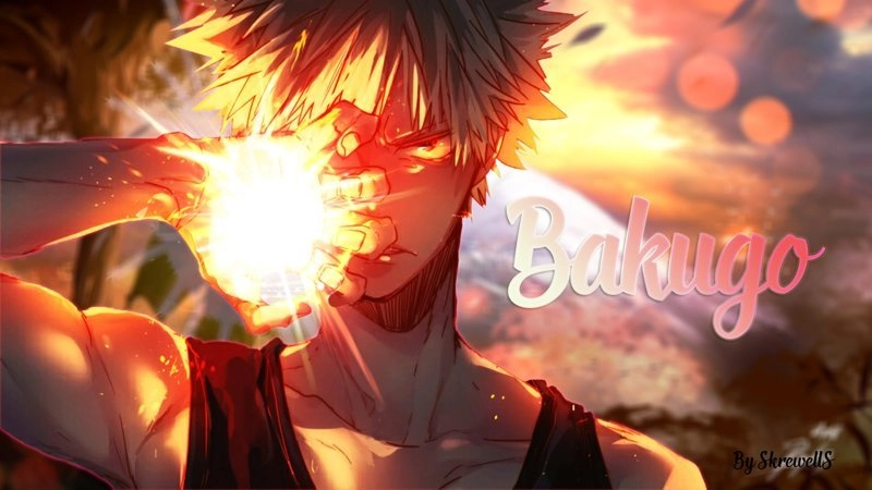 Bakugou birthday fan luôn làm tranh mừng sinh nhật