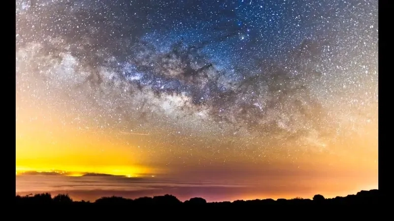 Ngắm nhìn trời sao đẹp lấp lánh huyền bí