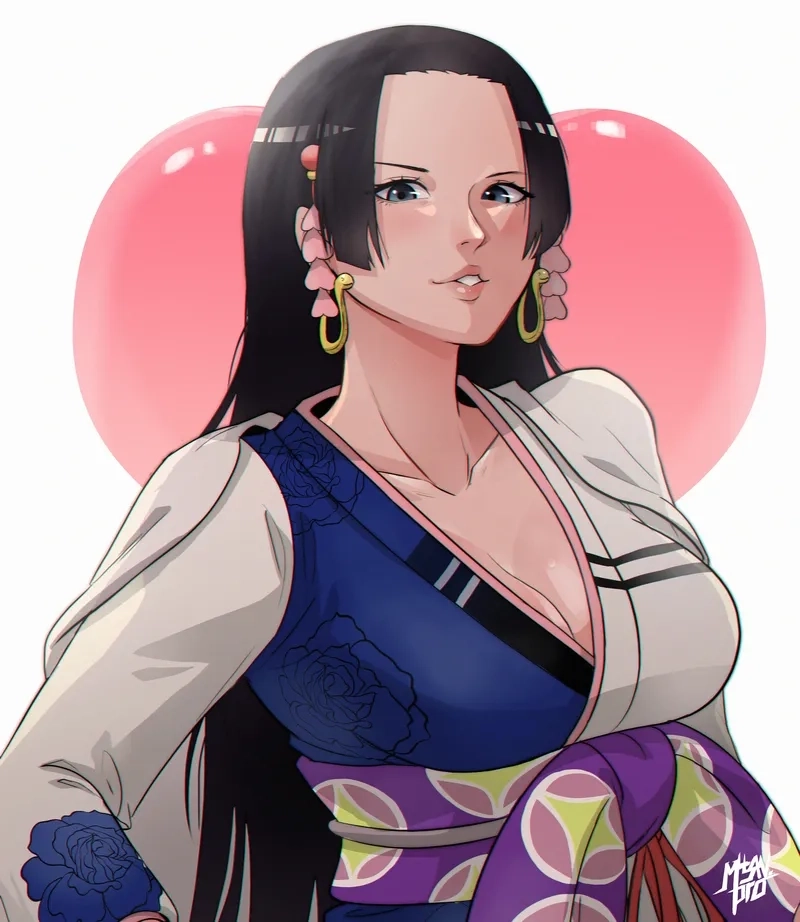 Boa Hancock 60 years hình ảnh từ bản fanart độc đáo