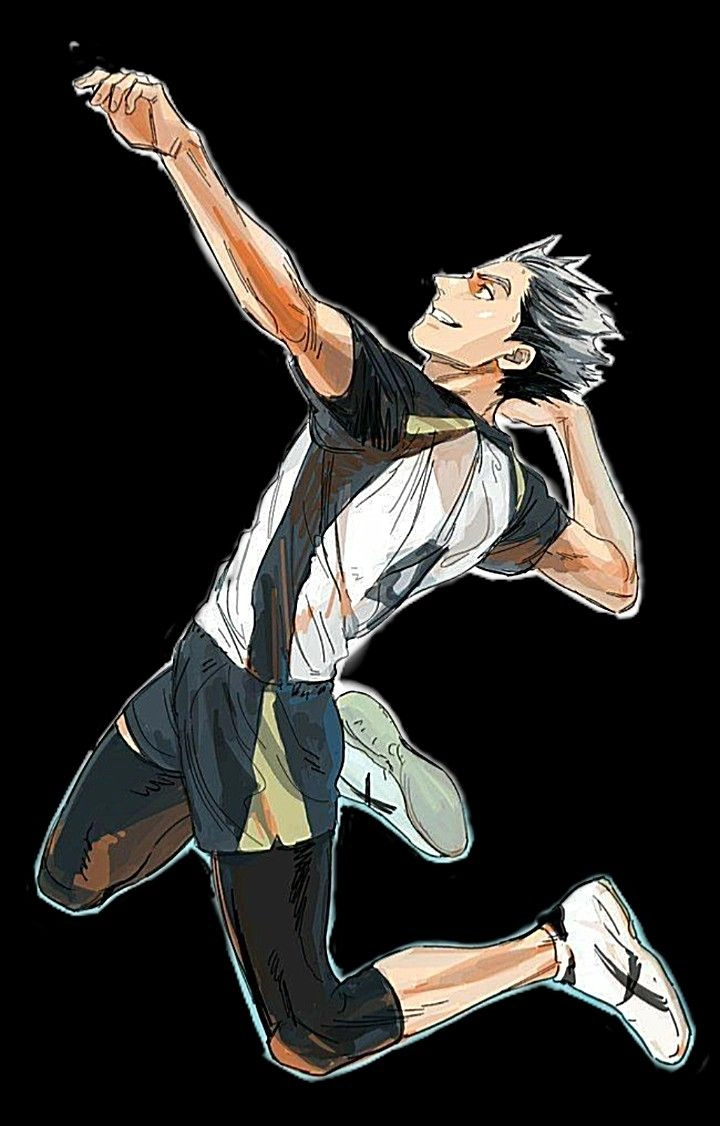 Bokuto spike biểu tượng sức mạnh của hàng công Fukurodani