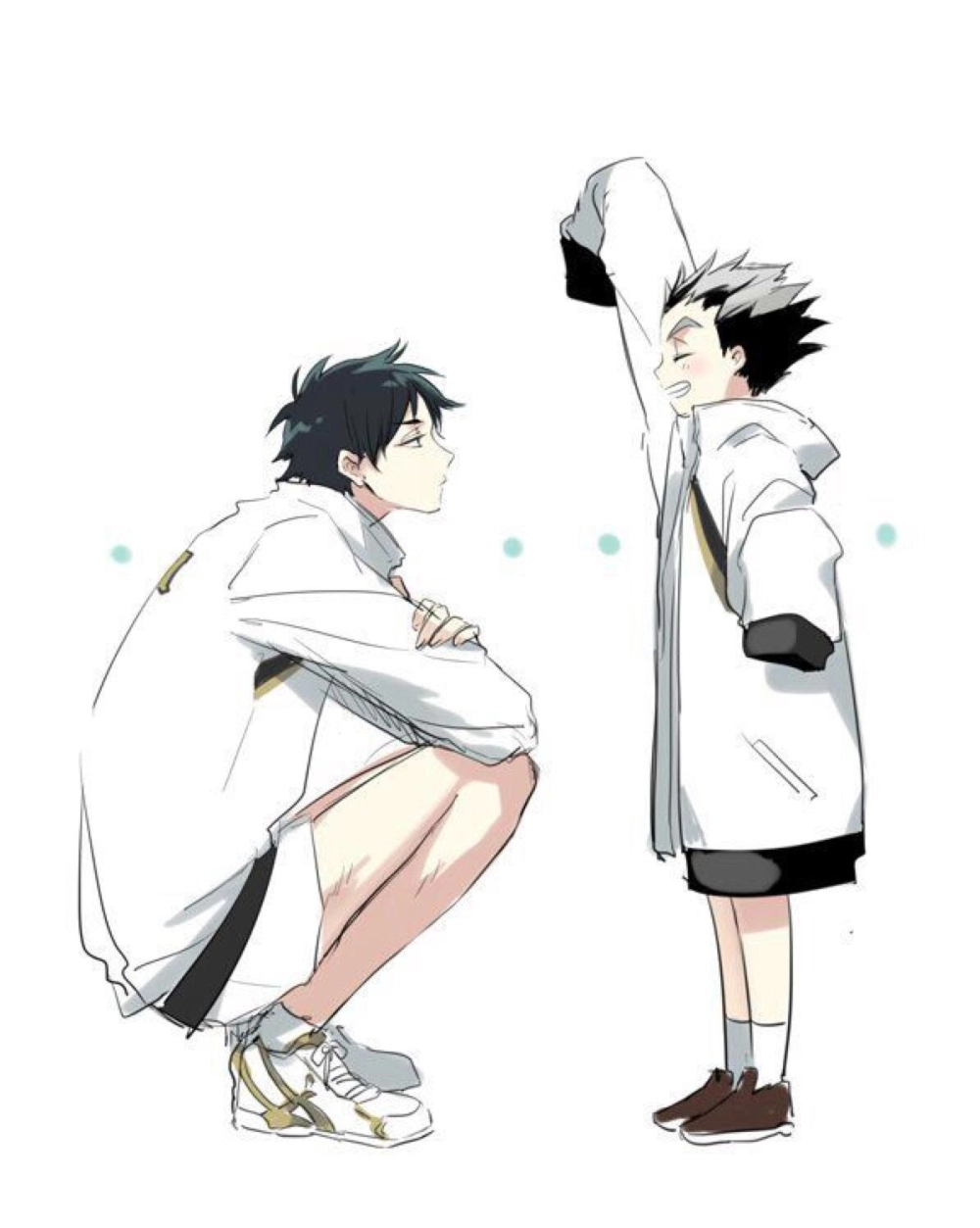 Bokuto Akaashi Haikyuu luôn ăn ý cả trong và ngoài sân