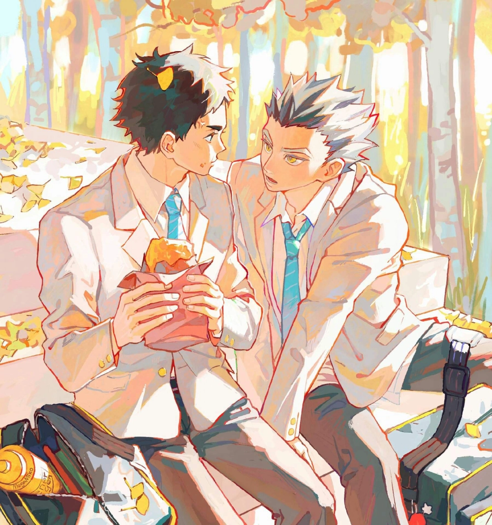 Bokuto Akaashi manga lưu giữ những khoảnh khắc tuyệt vời