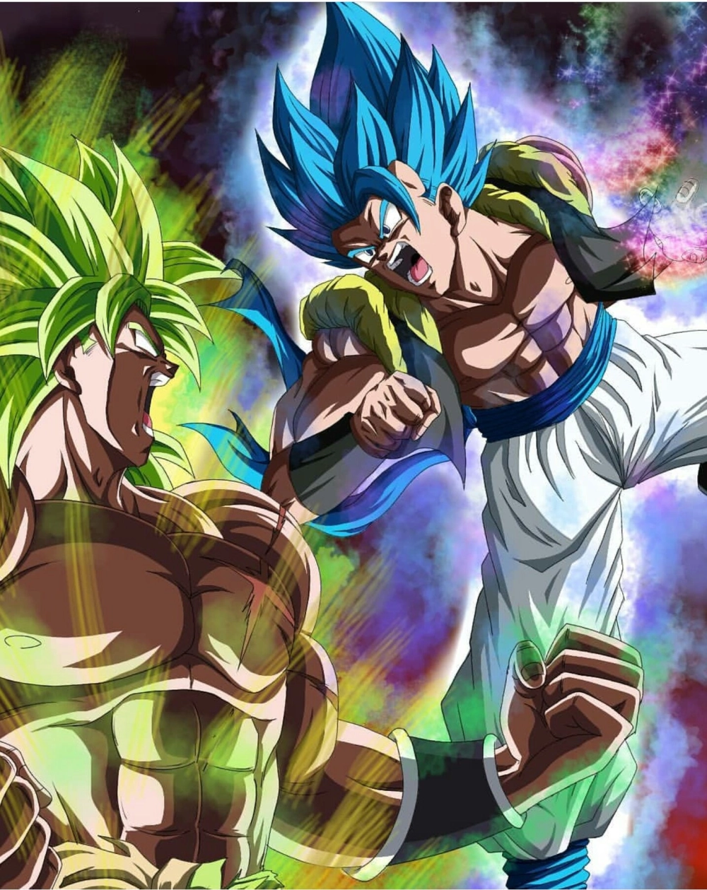 Gogeta vs Broly 4k 60fps chất lượng cực mãn nhãn
