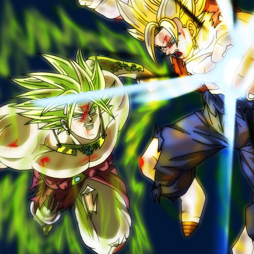 Gohan vs Broly chiến binh trẻ so tài cùng quái vật