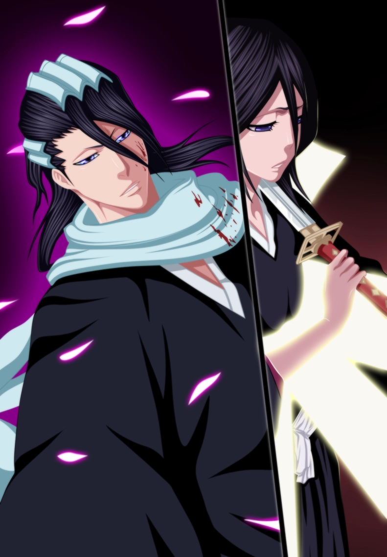 Byakuya and Rukia tình thân trong giông tố cuộc đời