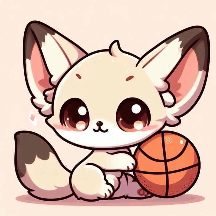 Khám phá hình con cáo chibi ấn tượng