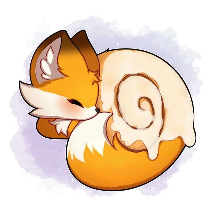 Ngắm nhìn con cáo hoạt hình dễ thương