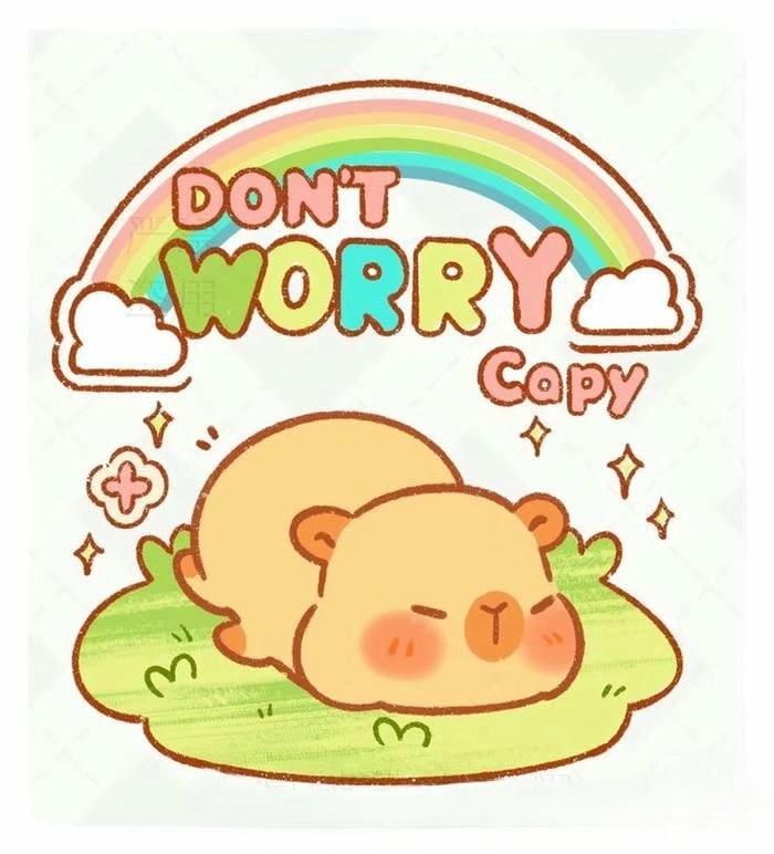 Học ngay cách vẽ capybara cute chibi siêu dễ