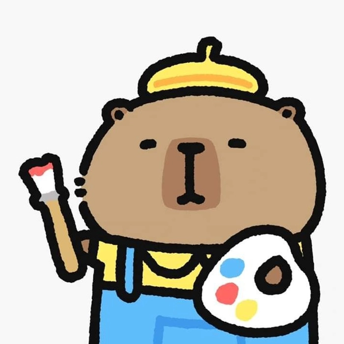 Khám phá capybara chibi vô tri cực thú vị