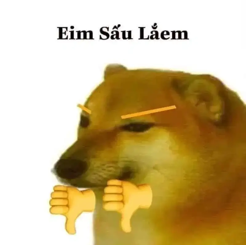 Tải ngay bộ cheems meme sticker để spam dạo