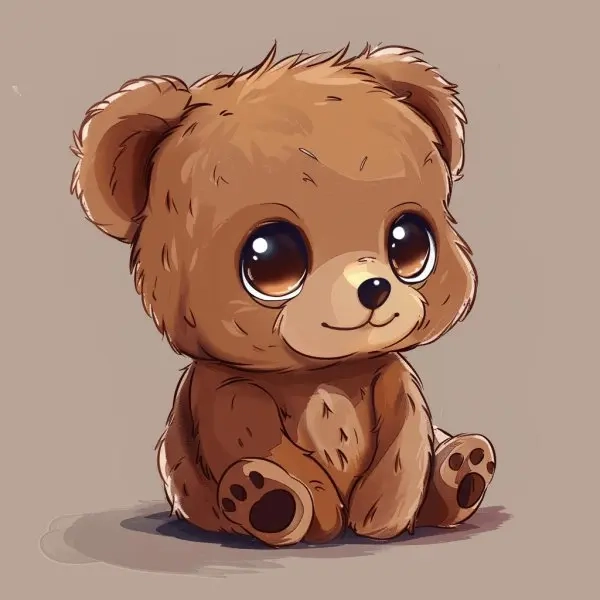 Ngắm ngay anime chibi avatar gấu cute siêu đáng yêu