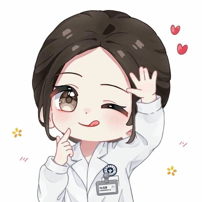 Khám phá hình ảnh bác sĩ nữ chibi cực kỳ dễ thương