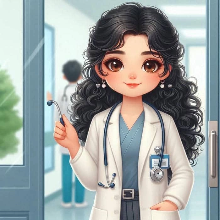 Chia sẻ ảnh bác sĩ hoạt hình phong cách vui nhộn