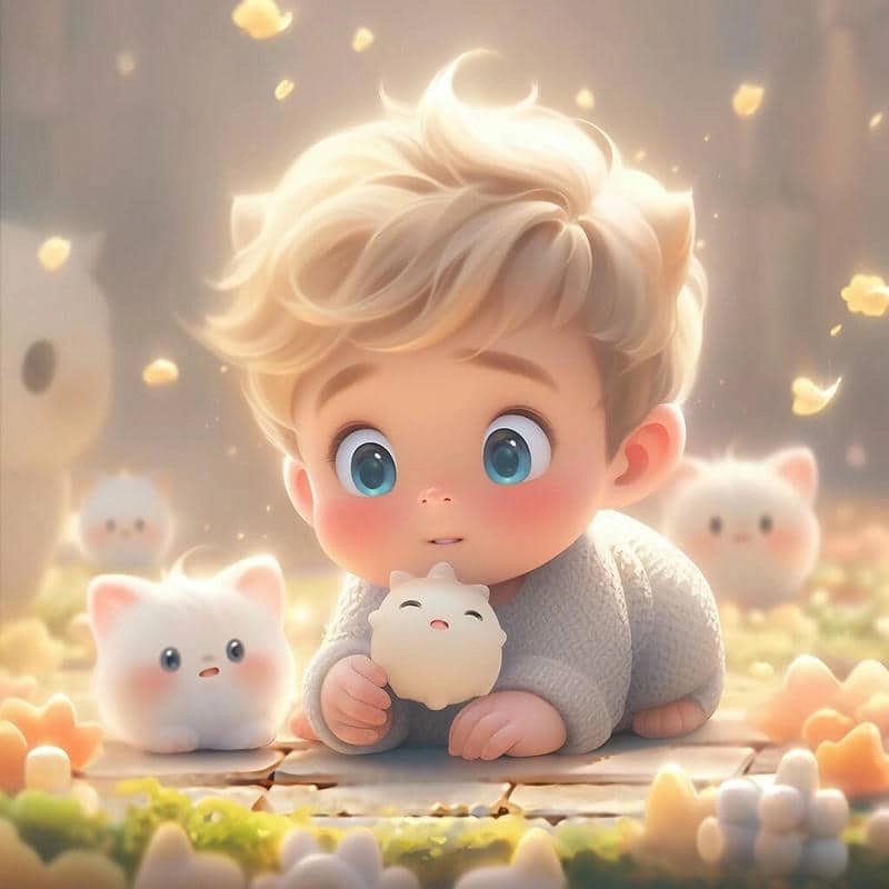 Xu hướng chibi bé trai ghép mặt hot nhất hiện nay