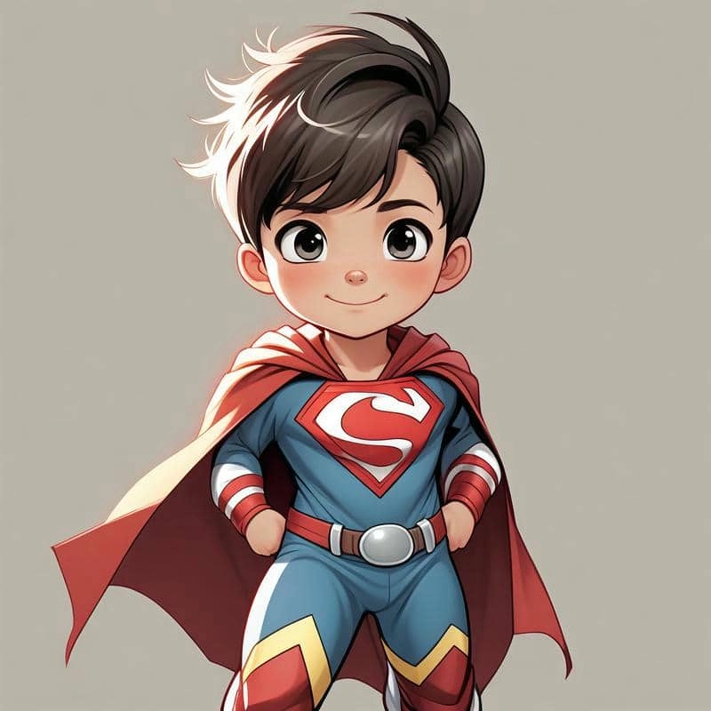 Bé càng nổi bật với bộ chibi bé trai dễ thương