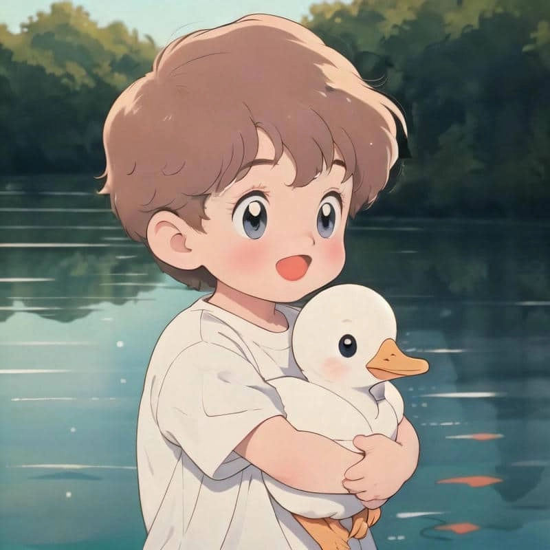 Ngắm nhìn chibi bé trai đáng yêu qua từng nét vẽ