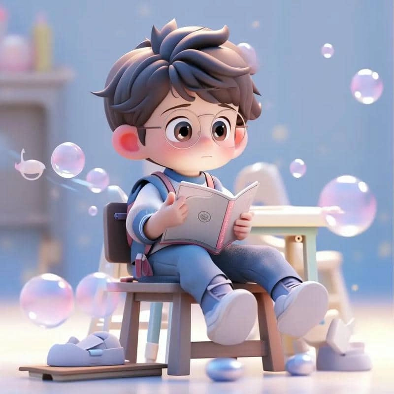 Trải nghiệm chibi bé trai ghép mặt vui nhộn cho bé