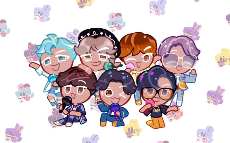 Khám phá bộ hình chibi bts chất nhất